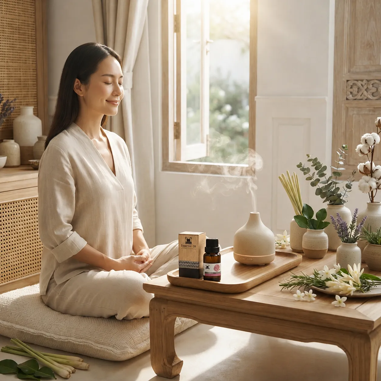 น้ำมันหอมระเหย เคล็ดลับสู่ชีวิตสมดุลและผ่อนคลาย